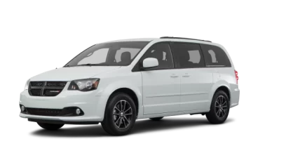 2017 Dodge Grand Caravan white minivan