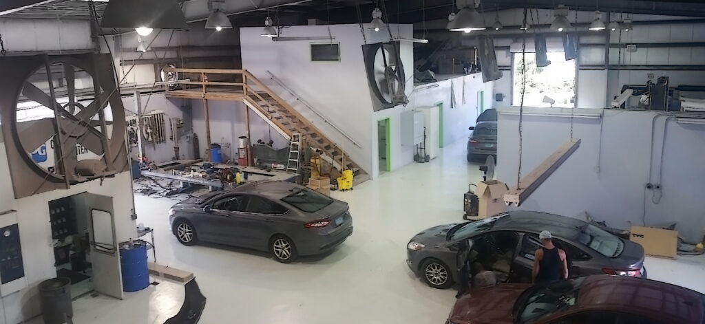 State-of-the-Art Paint Booth